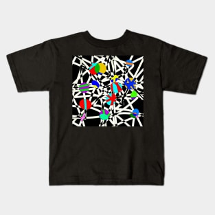 Bubble Pop - abstract art Kids T-Shirt